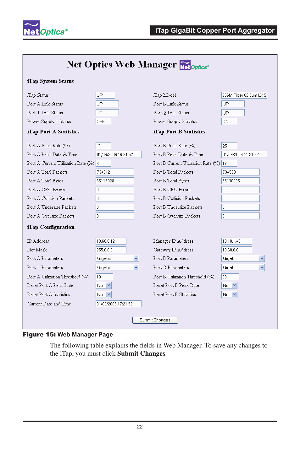 Net Optics 96547iTP User Manual | Page 26 / 52