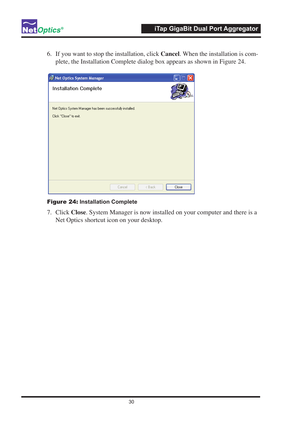 Net Optics 96547iTP User Manual | Page 34 / 52