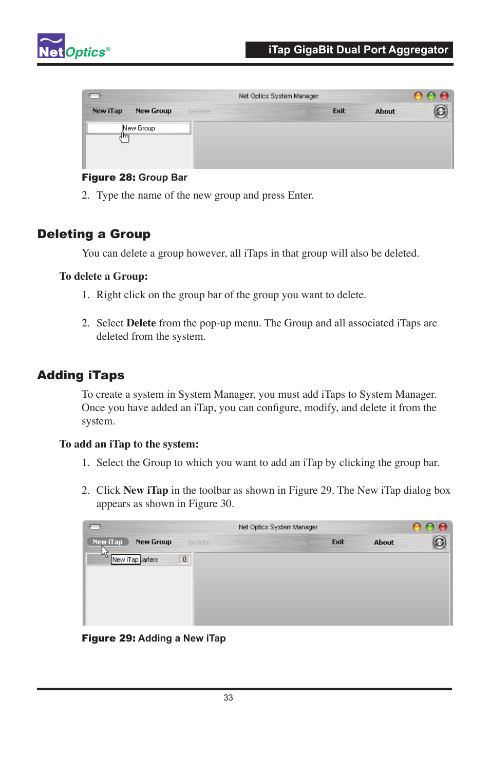 Net Optics 96547iTP User Manual | Page 37 / 52