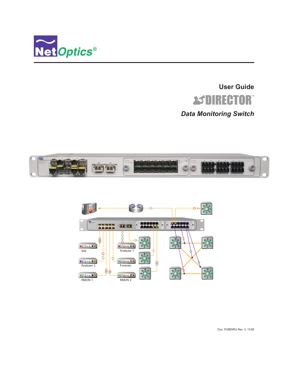 Net Optics Director User Manual | 59 pages