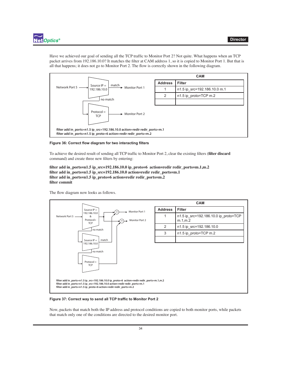 Net Optics Director User Manual | Page 38 / 59