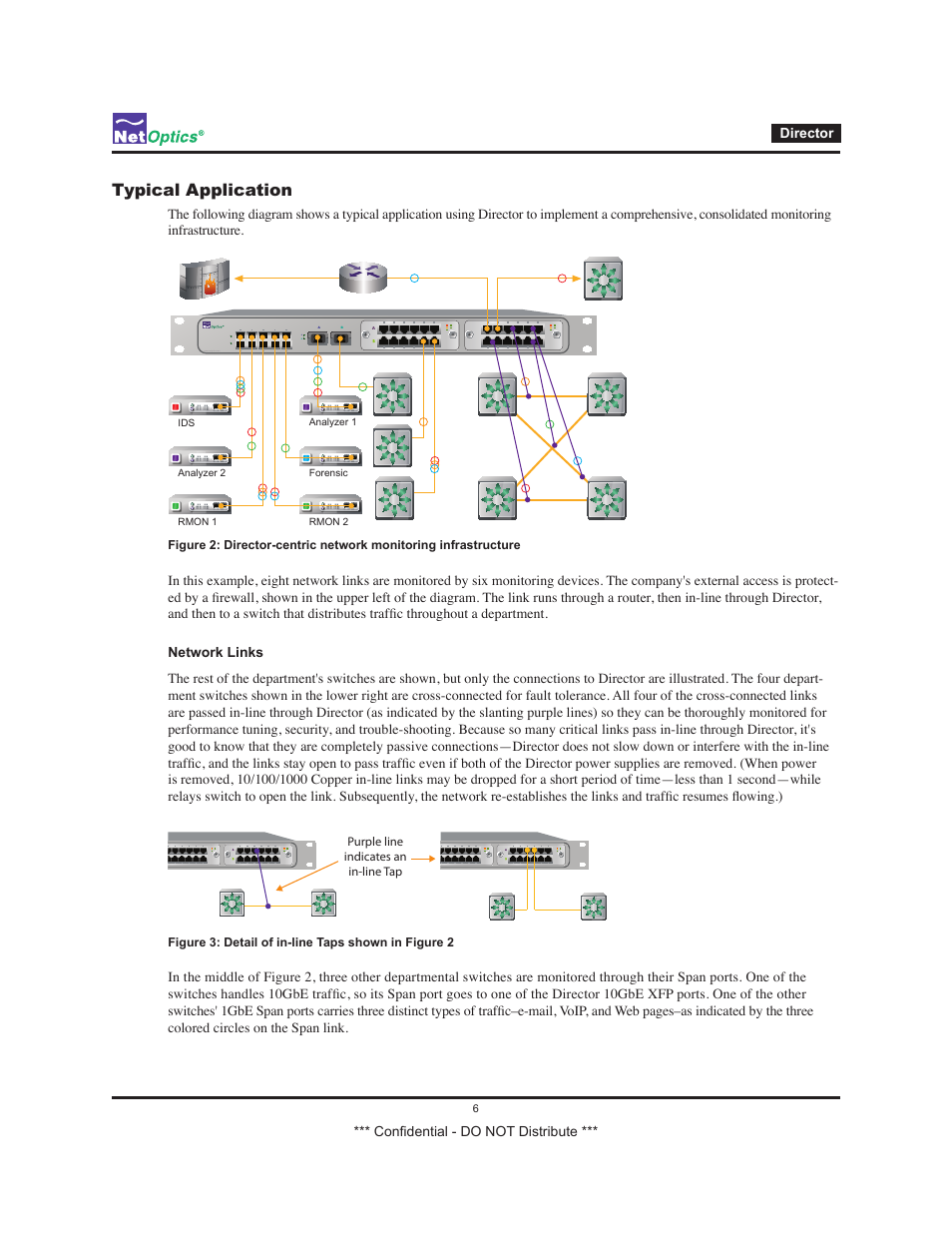 Typical application | Net Optics Smart Filtering none User Manual | Page 10 / 57