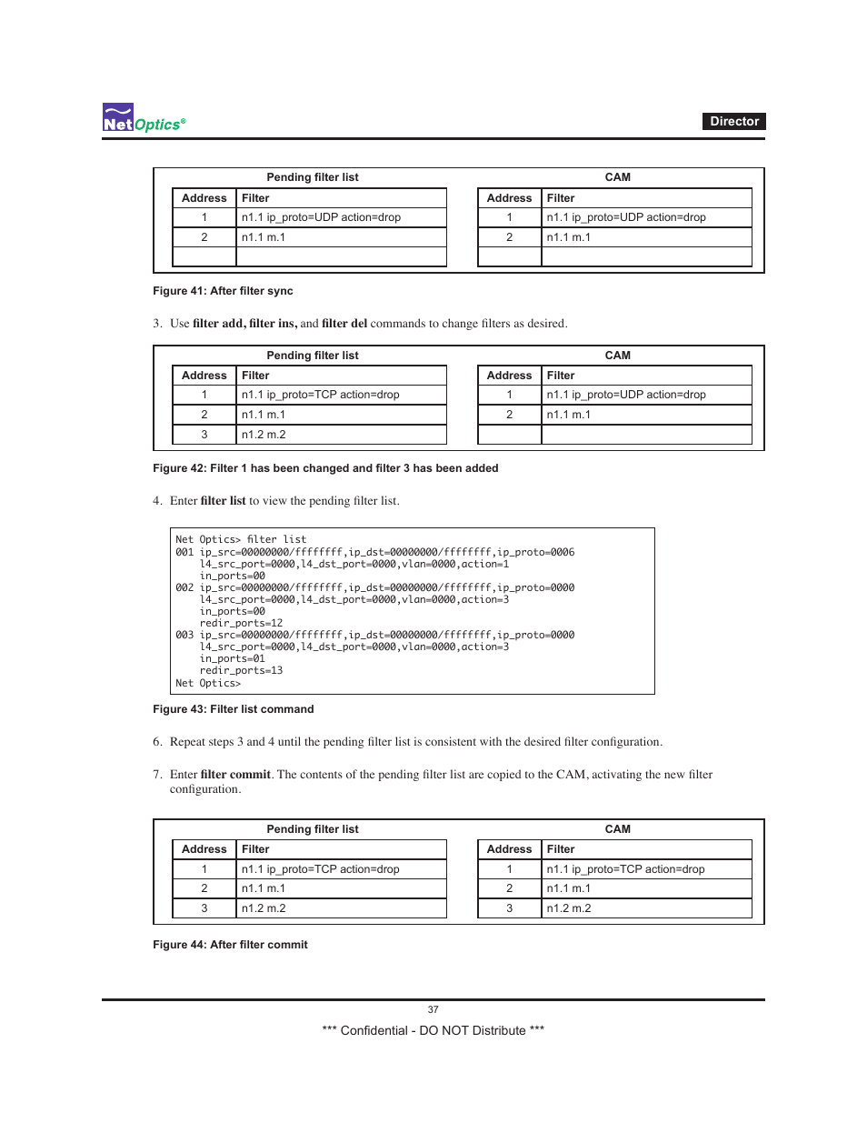 Net Optics Smart Filtering none User Manual | Page 41 / 57