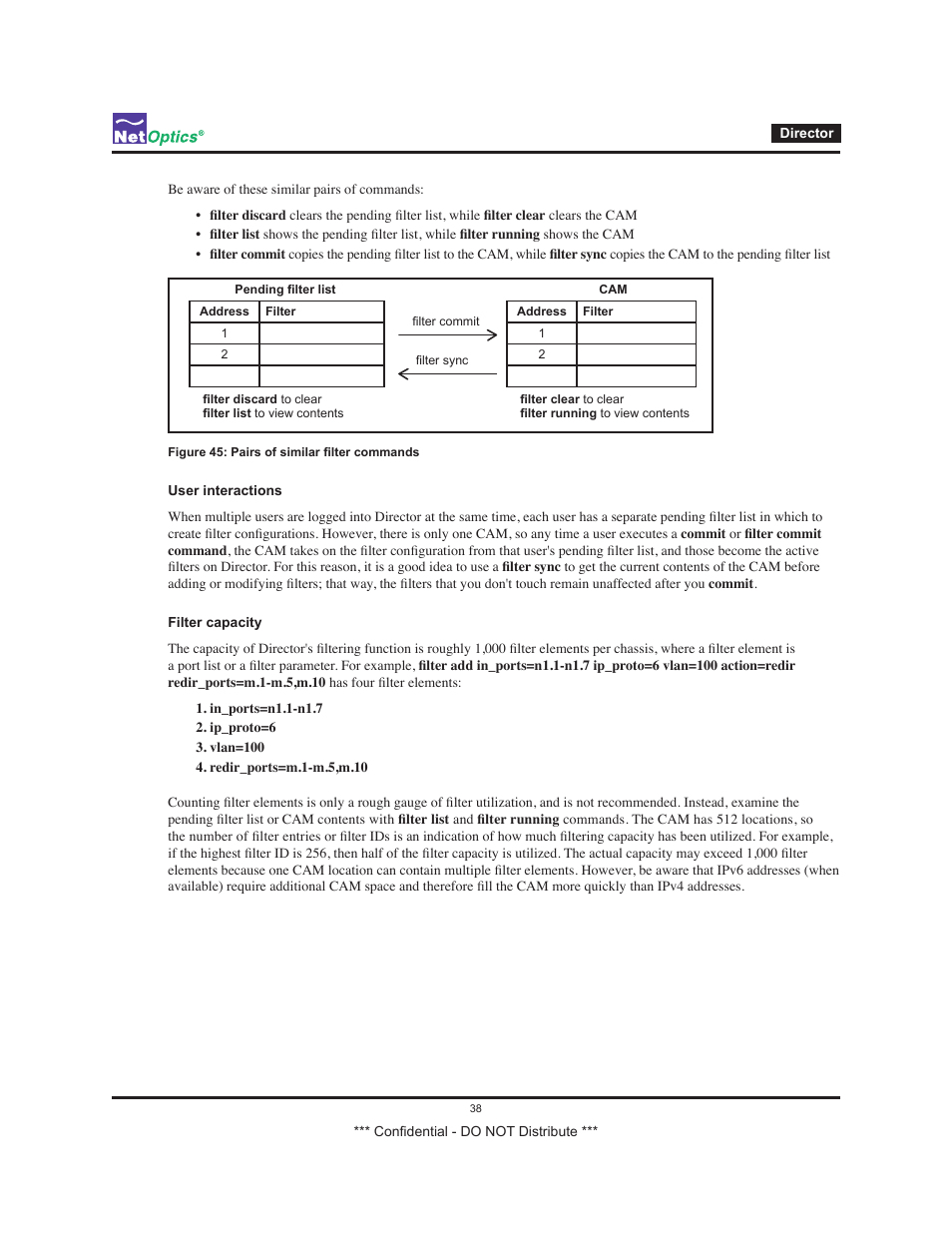 Net Optics Smart Filtering none User Manual | Page 42 / 57