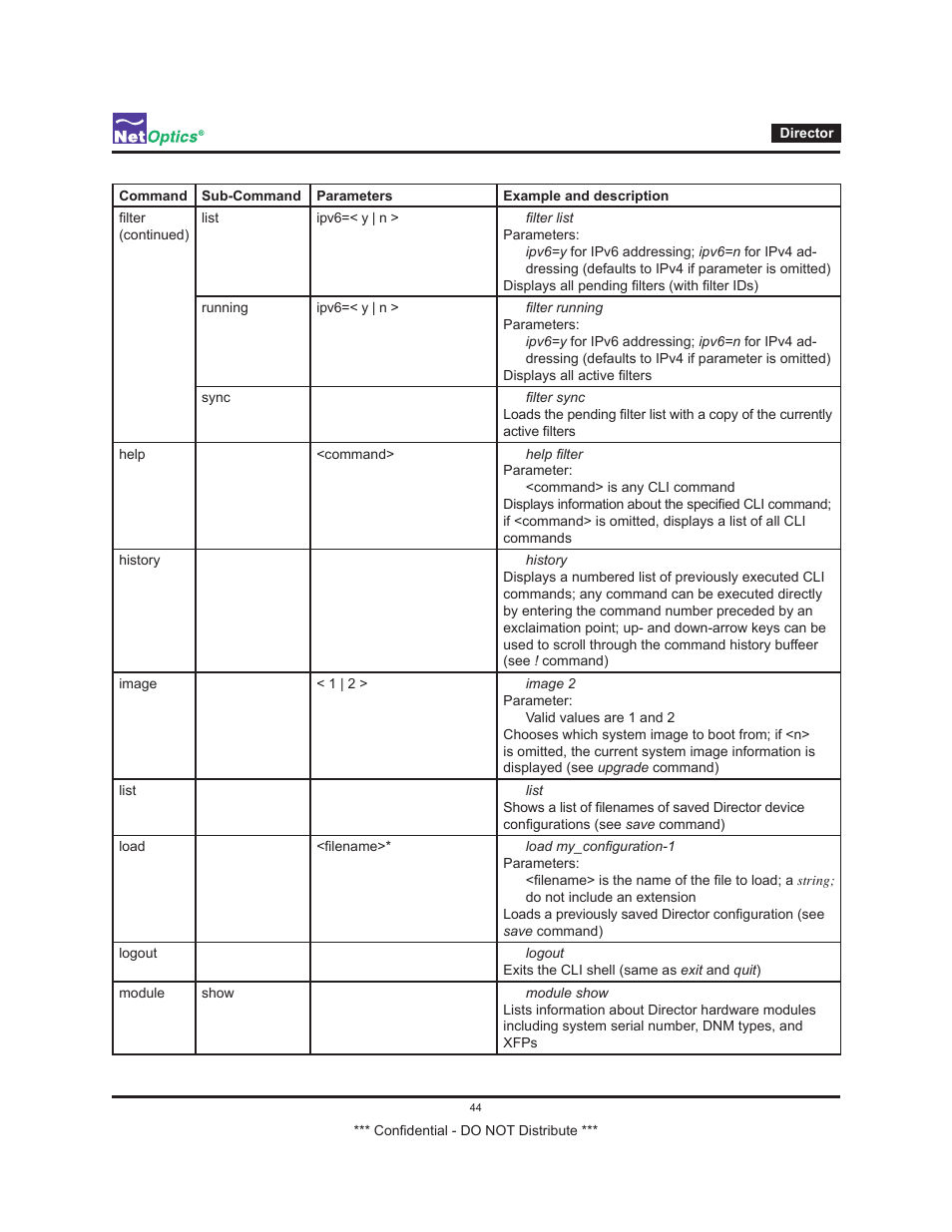 Net Optics Smart Filtering none User Manual | Page 48 / 57