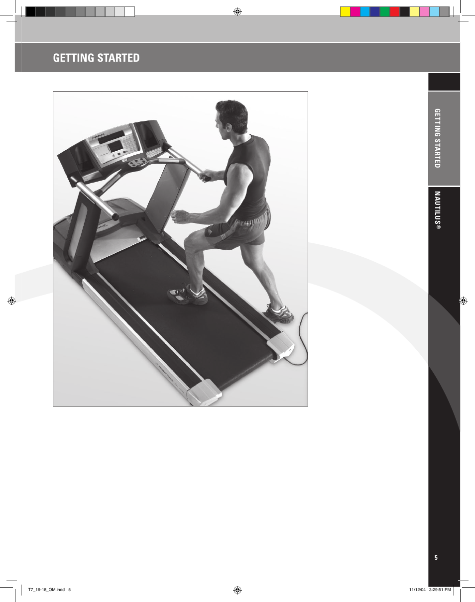 Getting started | Nautilus T7.16 User Manual | Page 7 / 44