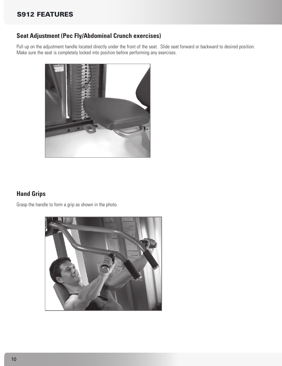 Nautilus S912 User Manual | Page 10 / 34