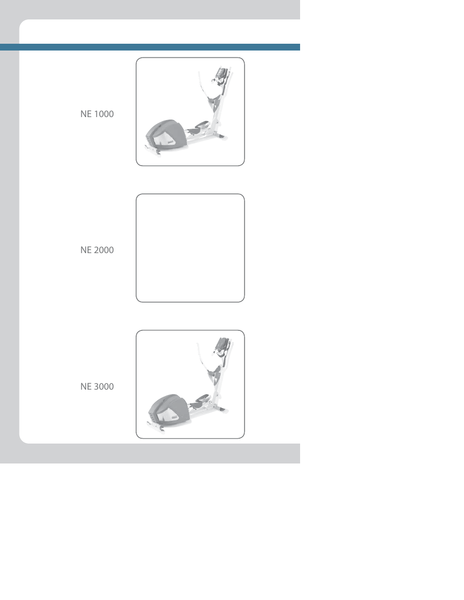 Nautilus NE 1000 User Manual | Page 2 / 24