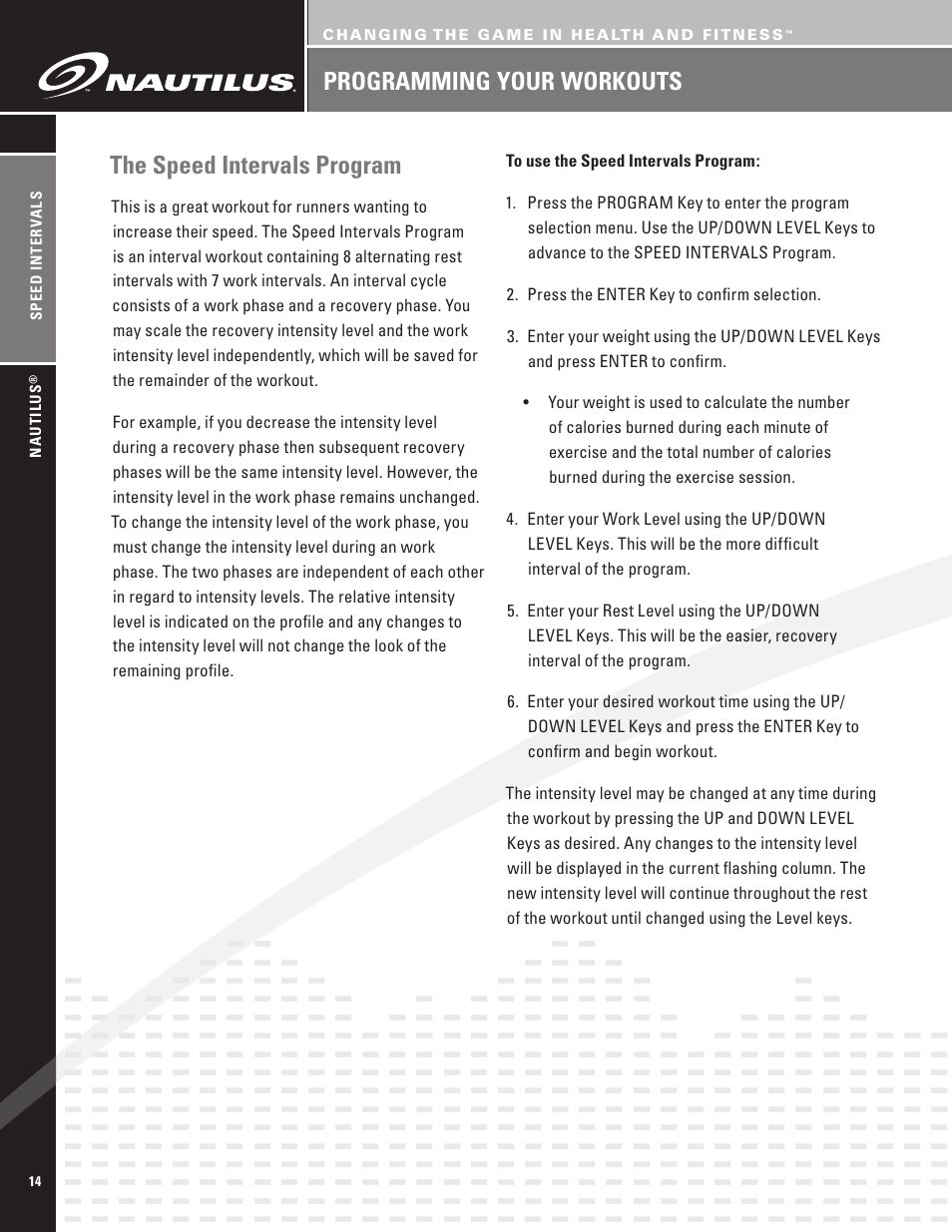 Nautilus EV7.18 User Manual | Page 16 / 44