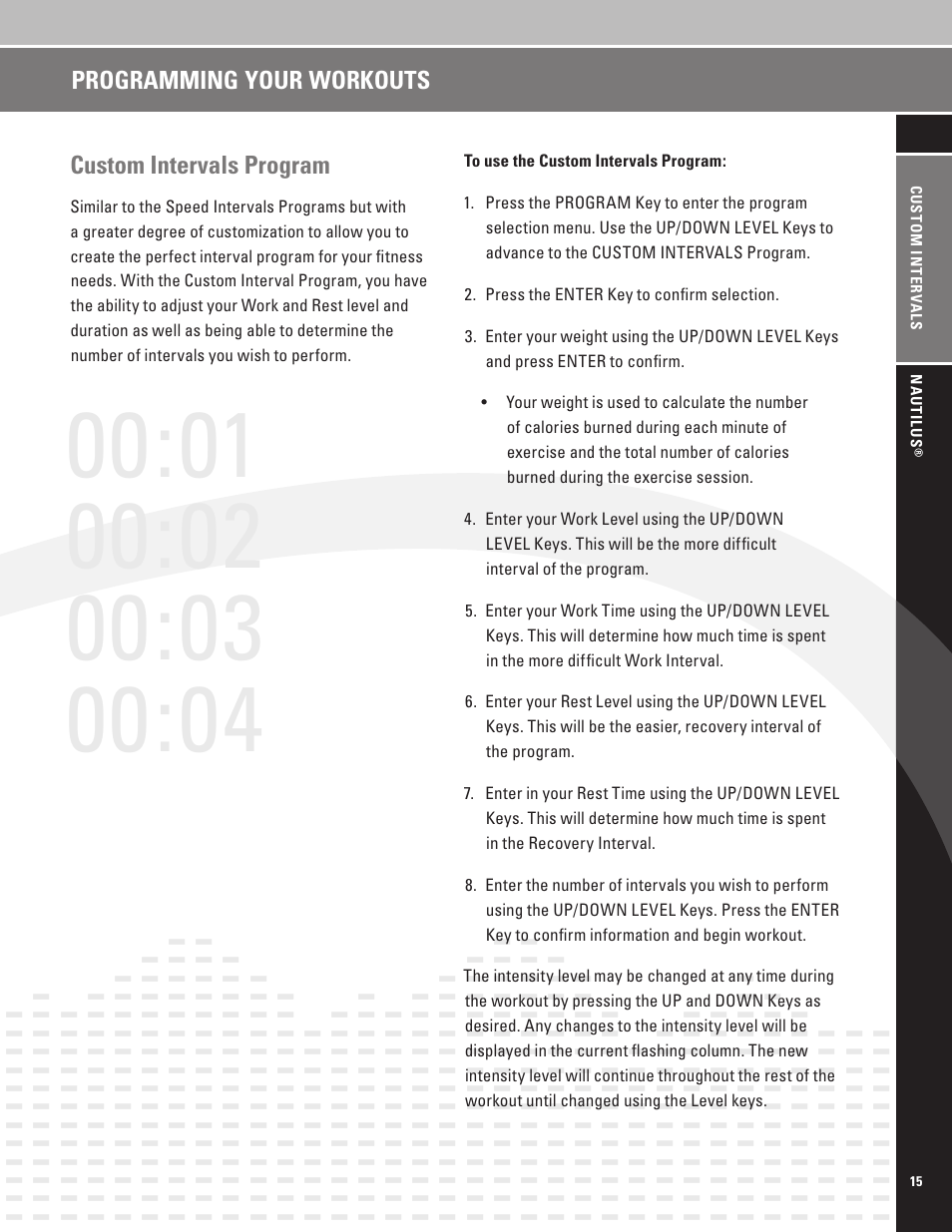 Nautilus EV7.18 User Manual | Page 17 / 44