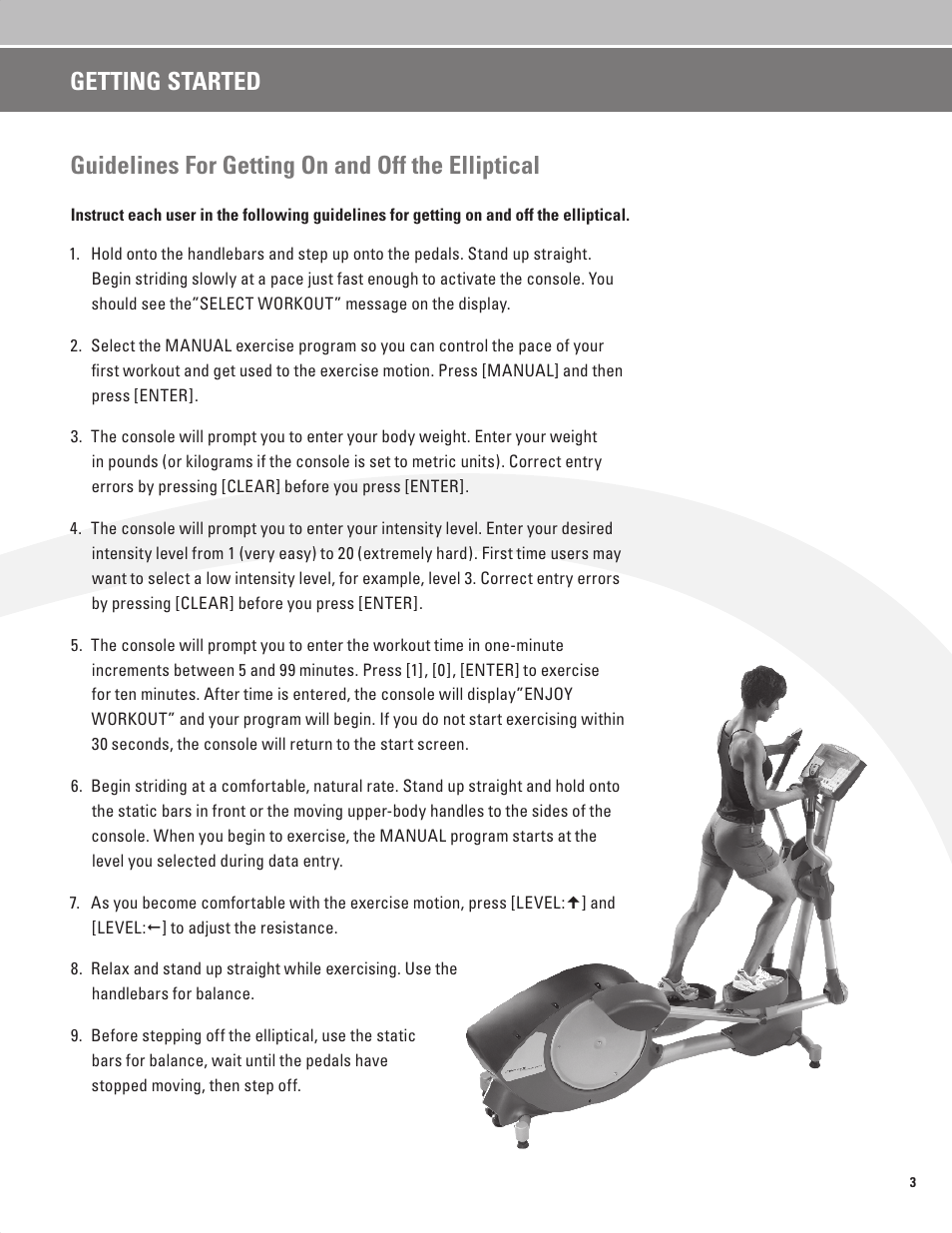 Nautilus BE STRONG EV916 User Manual | Page 5 / 41