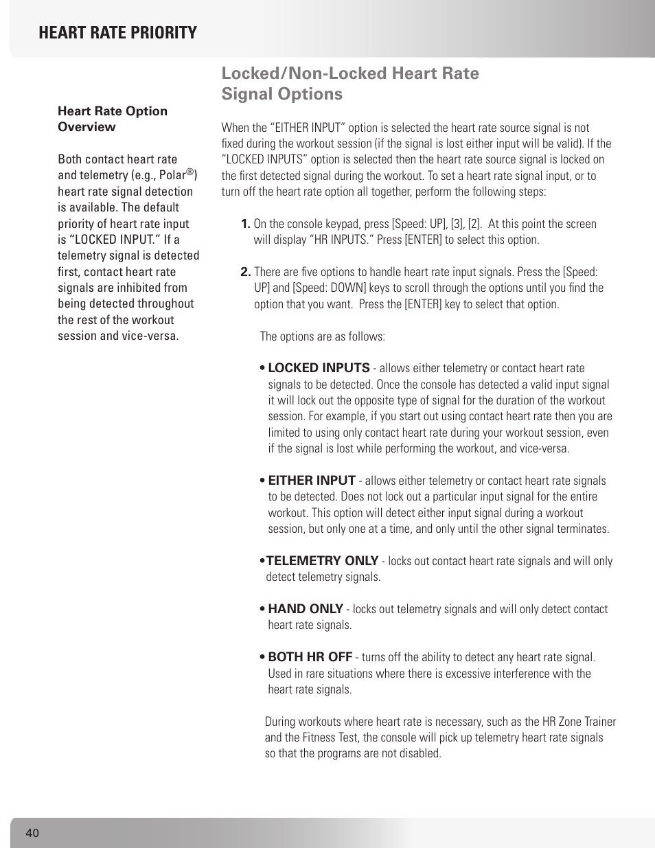 Nautilus TREADCLIMBER TC916 User Manual | Page 40 / 62