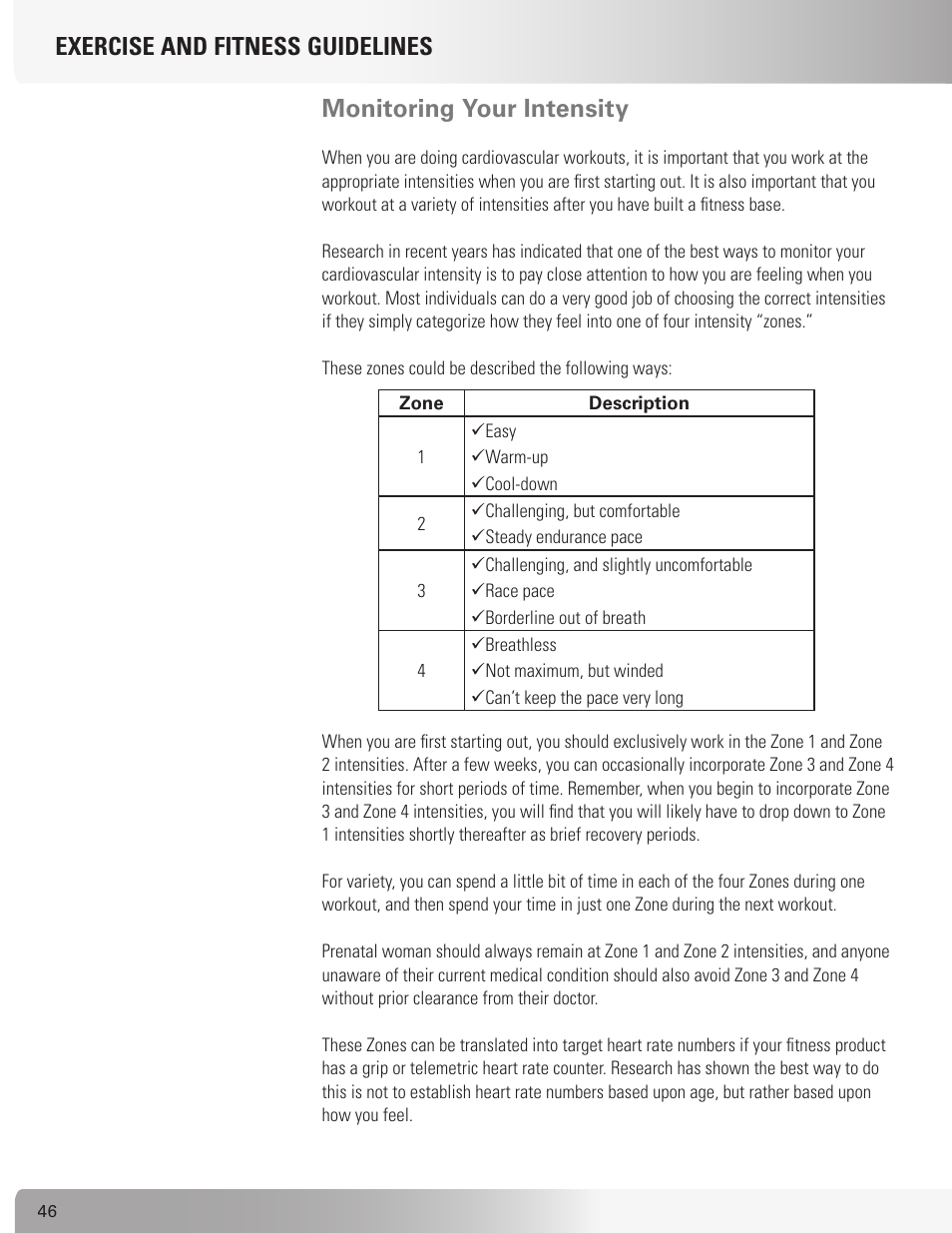 Nautilus TREADCLIMBER TC916 User Manual | Page 46 / 62