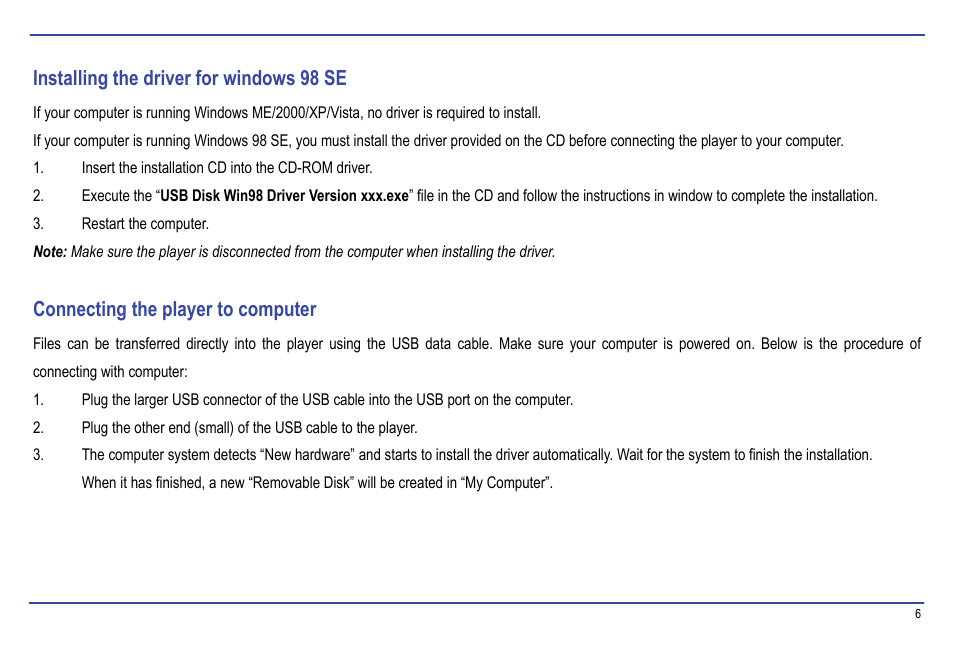 Nextar MA177 User Manual | Page 9 / 23