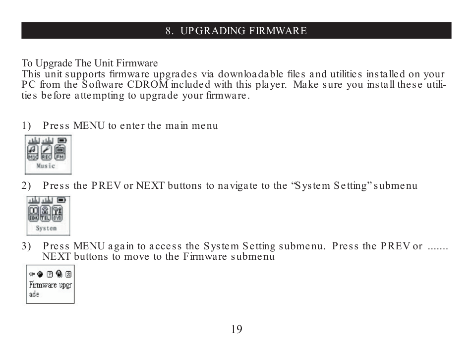 Nextar MA323 User Manual | Page 20 / 40
