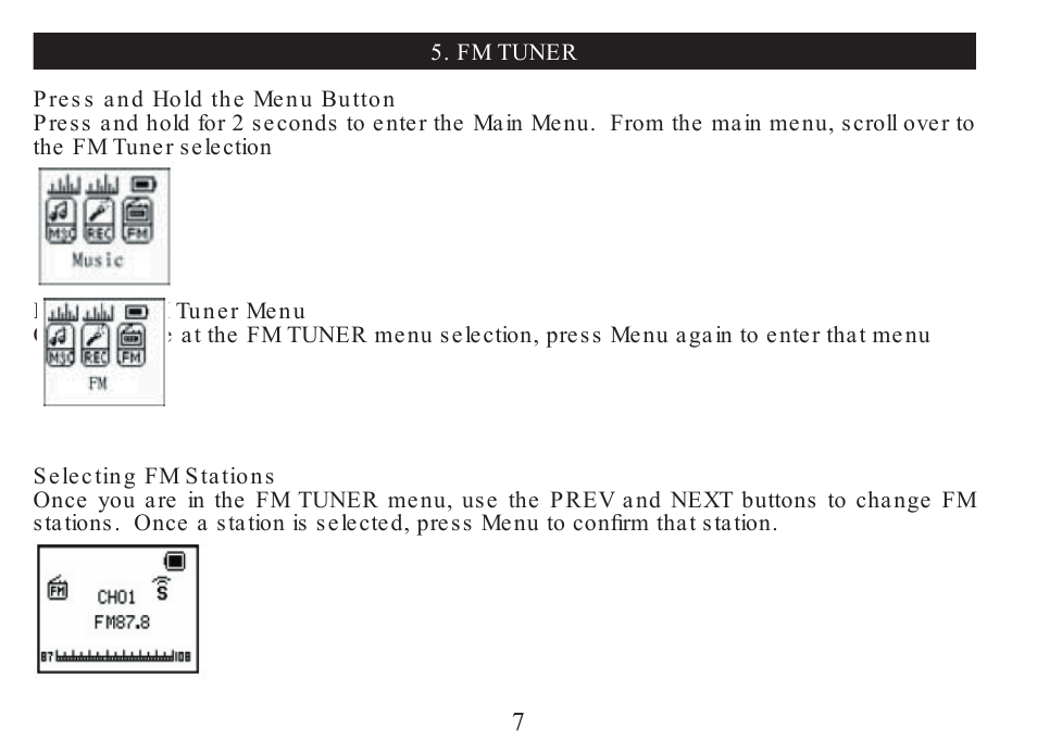 Nextar MA323 User Manual | Page 8 / 40