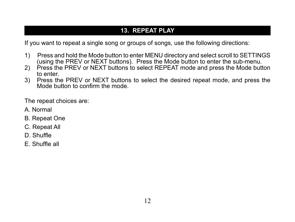Nextar MA110 User Manual | Page 14 / 25