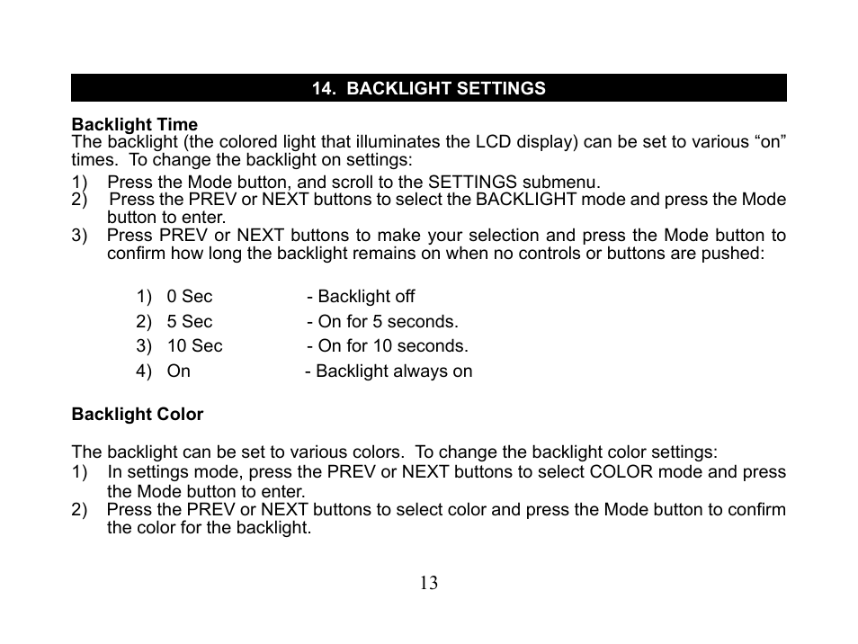 Nextar MA110 User Manual | Page 15 / 25