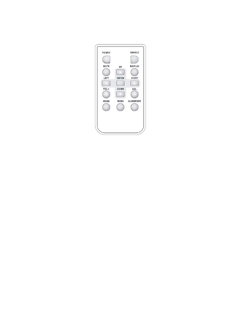 Remote control | Nextar XPJ User Manual | Page 10 / 25