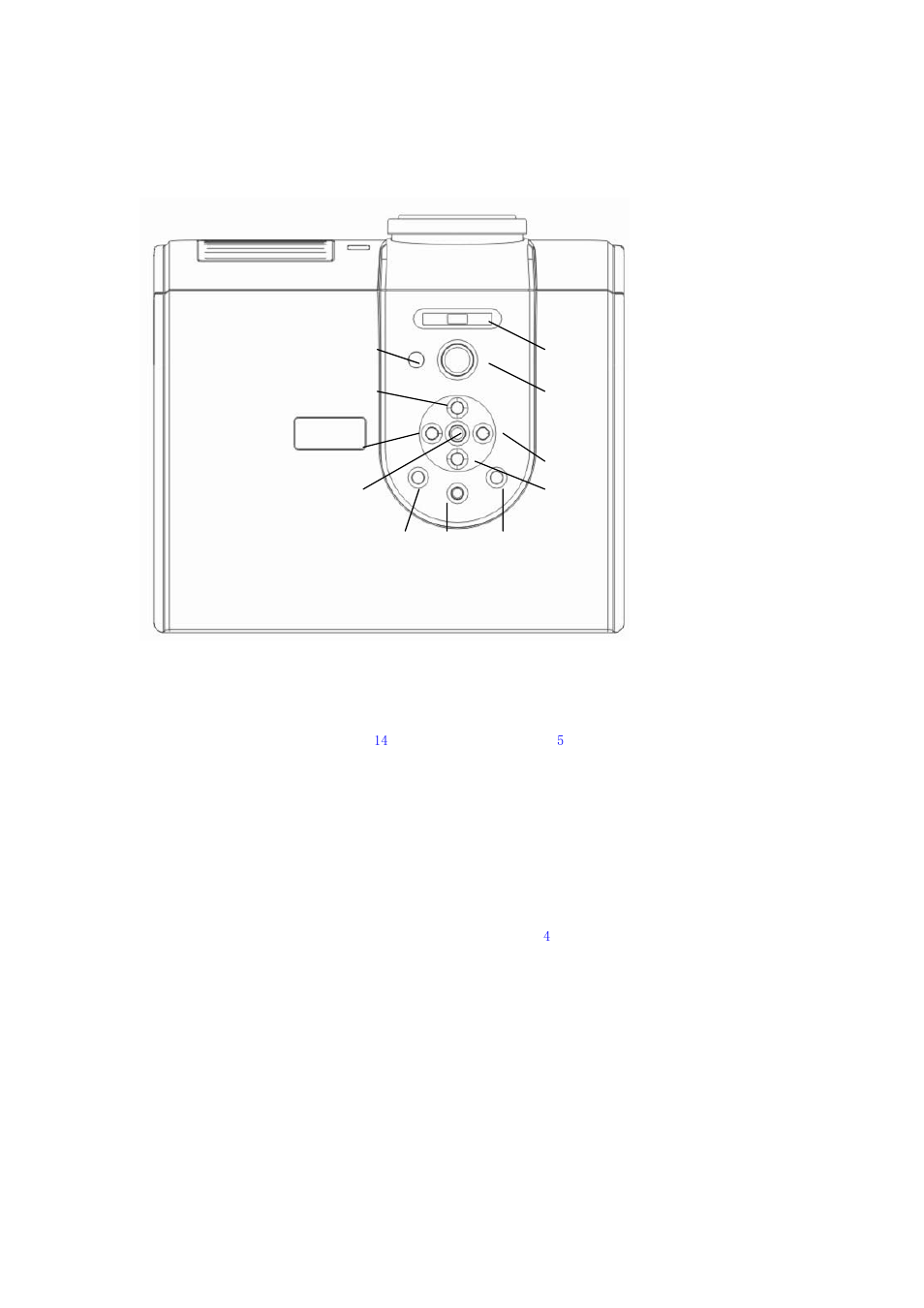Ontrols and, Unctions, External control panel | Controls and functions | Nextar XPJ User Manual | Page 9 / 25