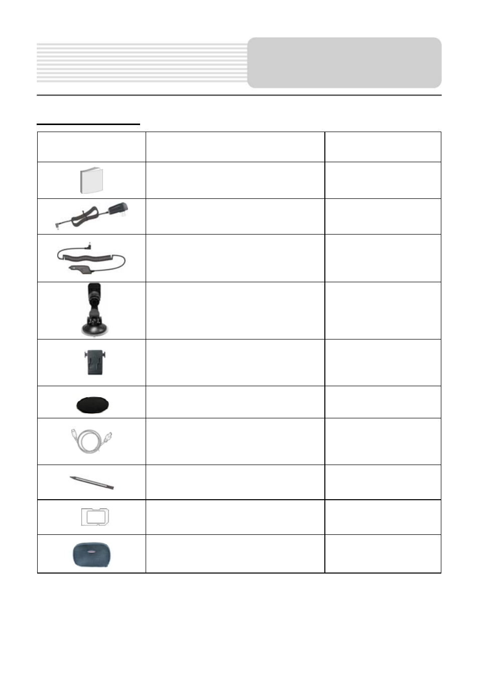 Accessories | Nextar M30408EH02 User Manual | Page 6 / 23