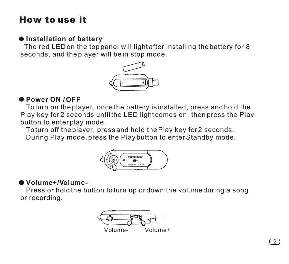 Т³гж 3, How to use it | Nextar MA933ASC User Manual | Page 3 / 6