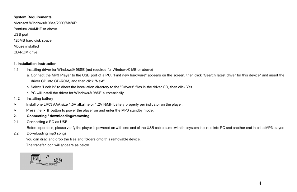 Nextar MA566 User Manual | Page 5 / 18