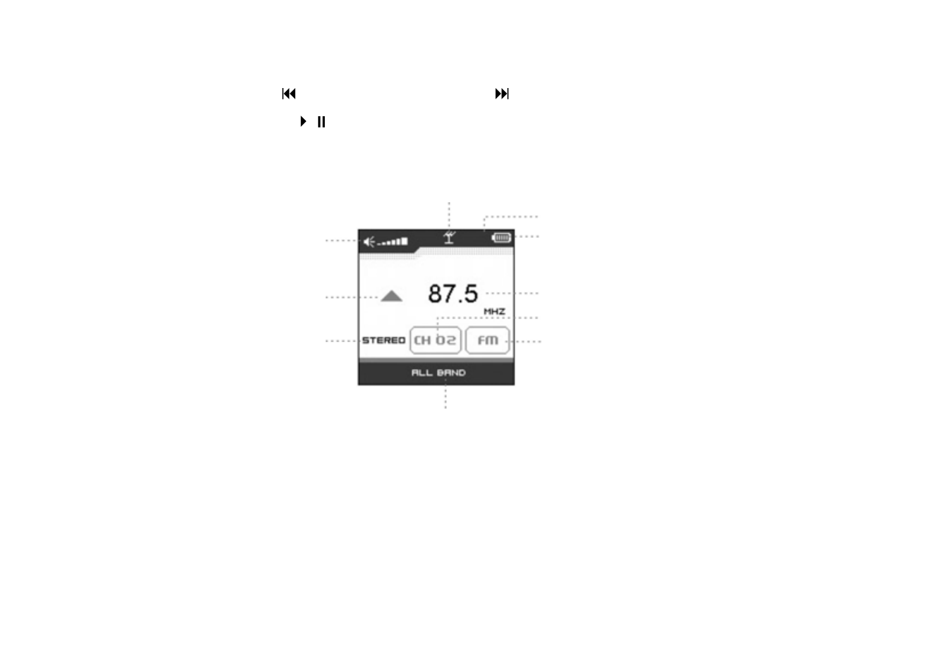 5 radio, Radio | Nextar MA750 User Manual | Page 33 / 57