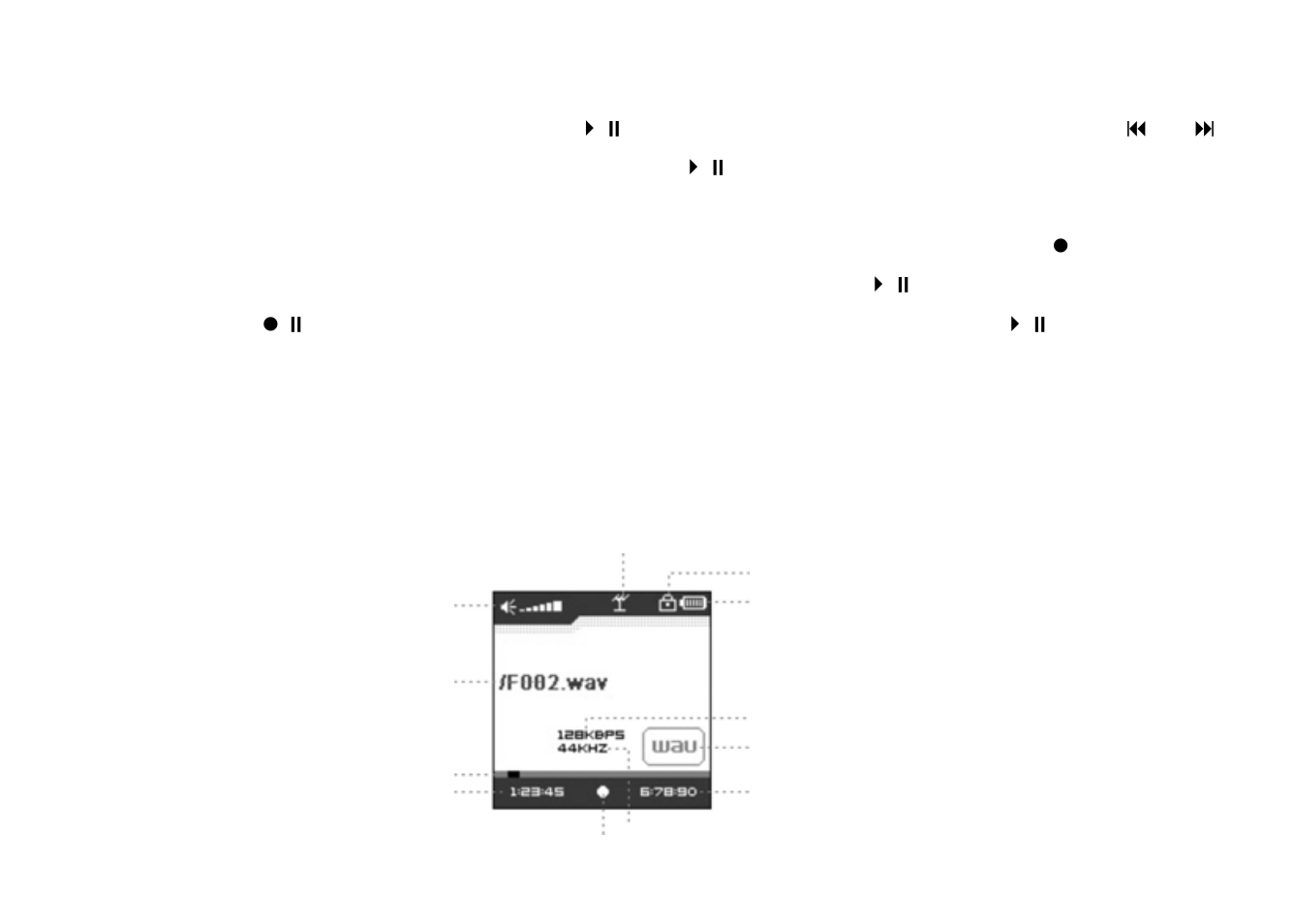 2 fm record, Fm record | Nextar MA750 User Manual | Page 36 / 57