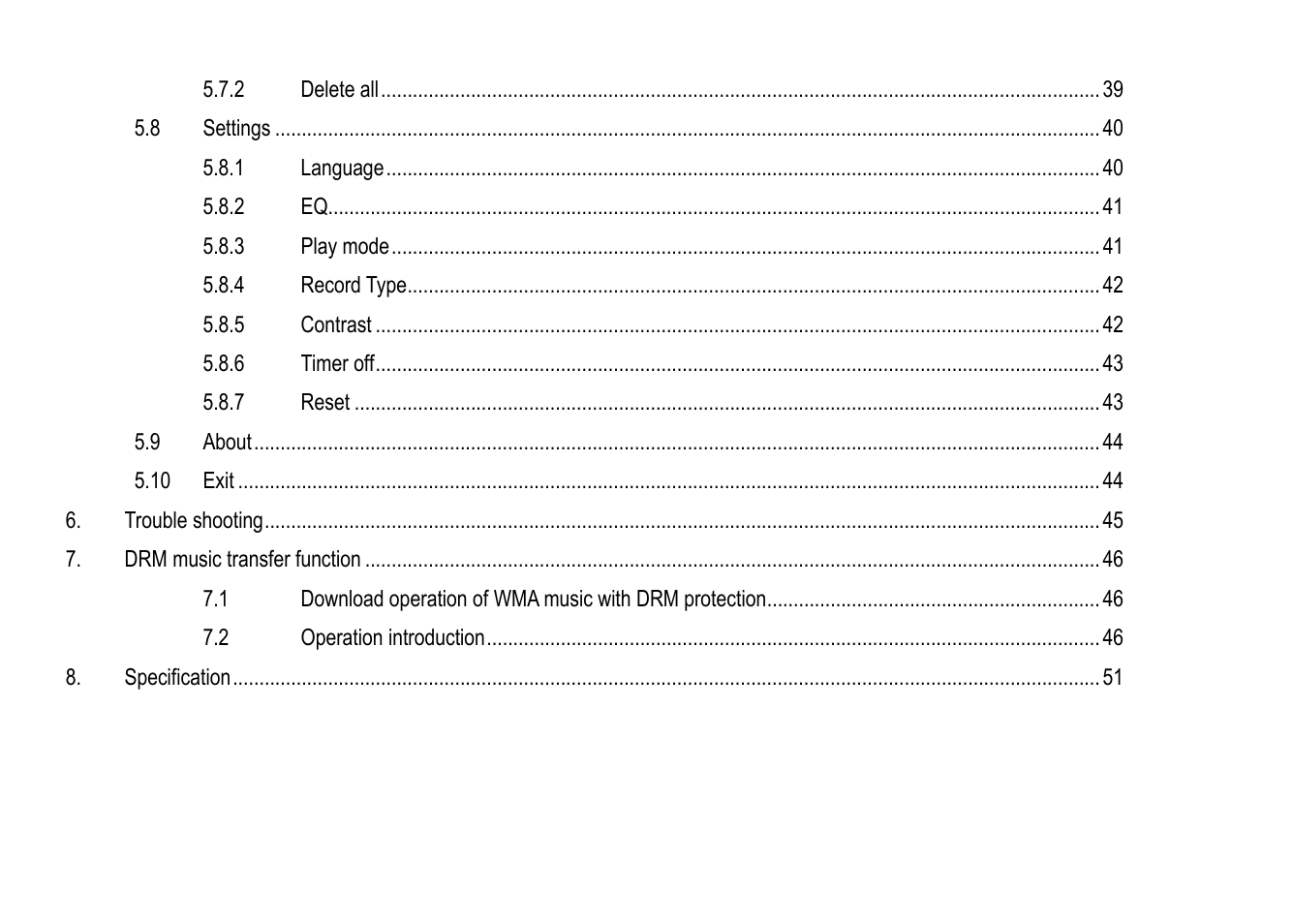 Nextar MA750 User Manual | Page 5 / 57