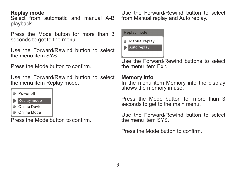 Nextar MA230 User Manual | Page 11 / 37