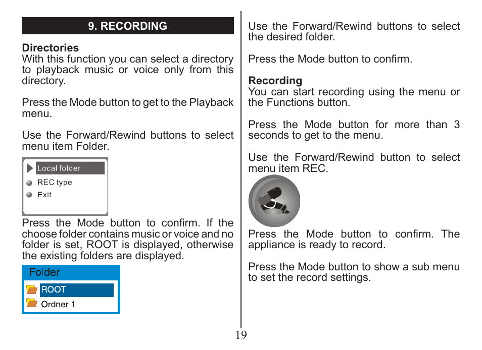 Nextar MA230 User Manual | Page 21 / 37
