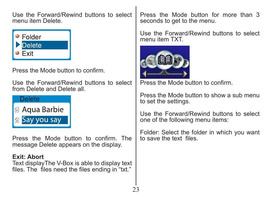 Nextar MA230 User Manual | Page 25 / 37