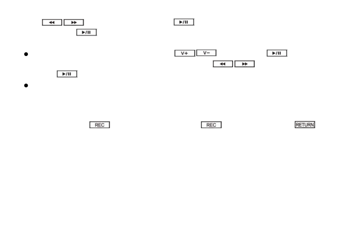 Fm record, Cautions | Nextar T30 User Manual | Page 26 / 48