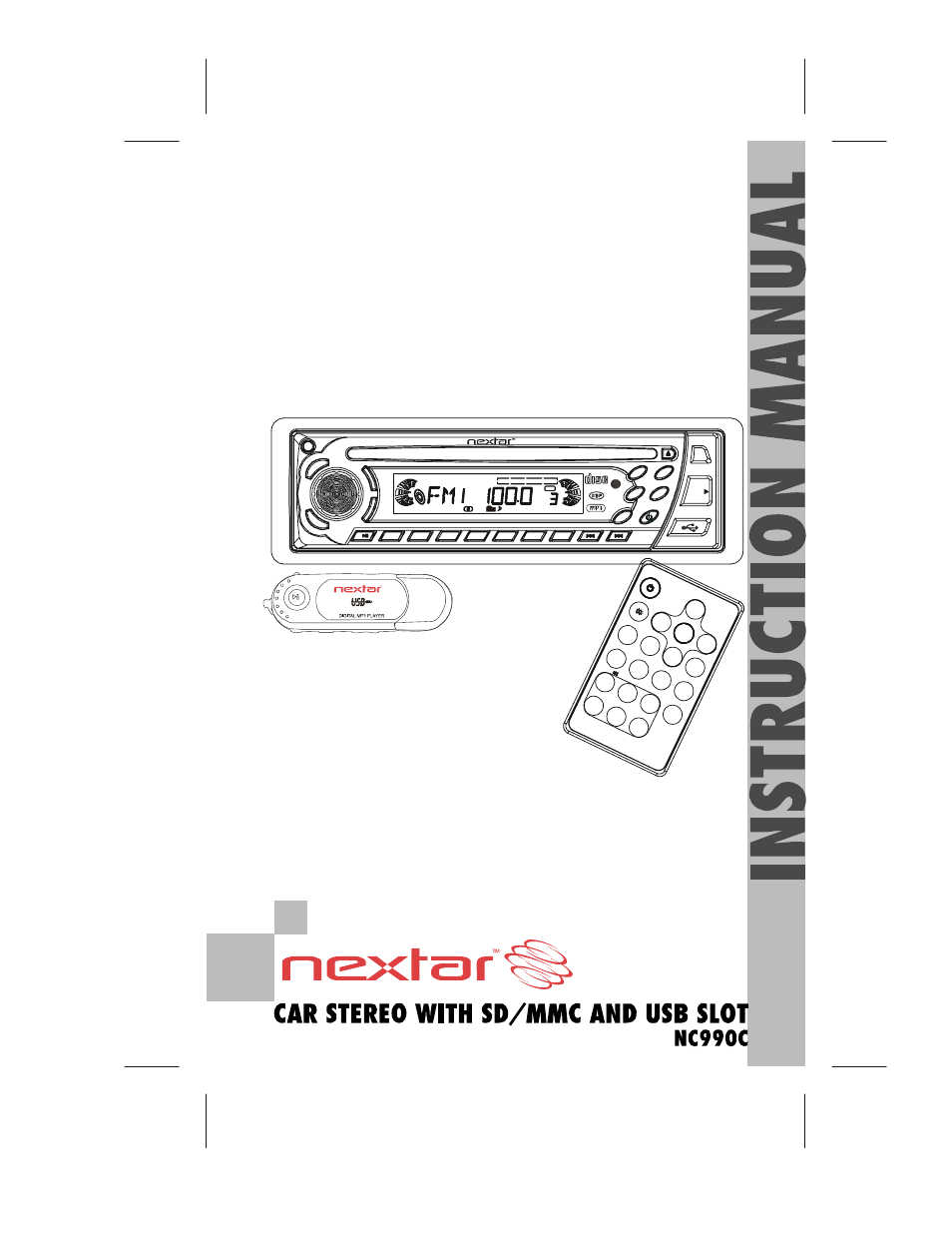 Nextar NC990C User Manual | 13 pages