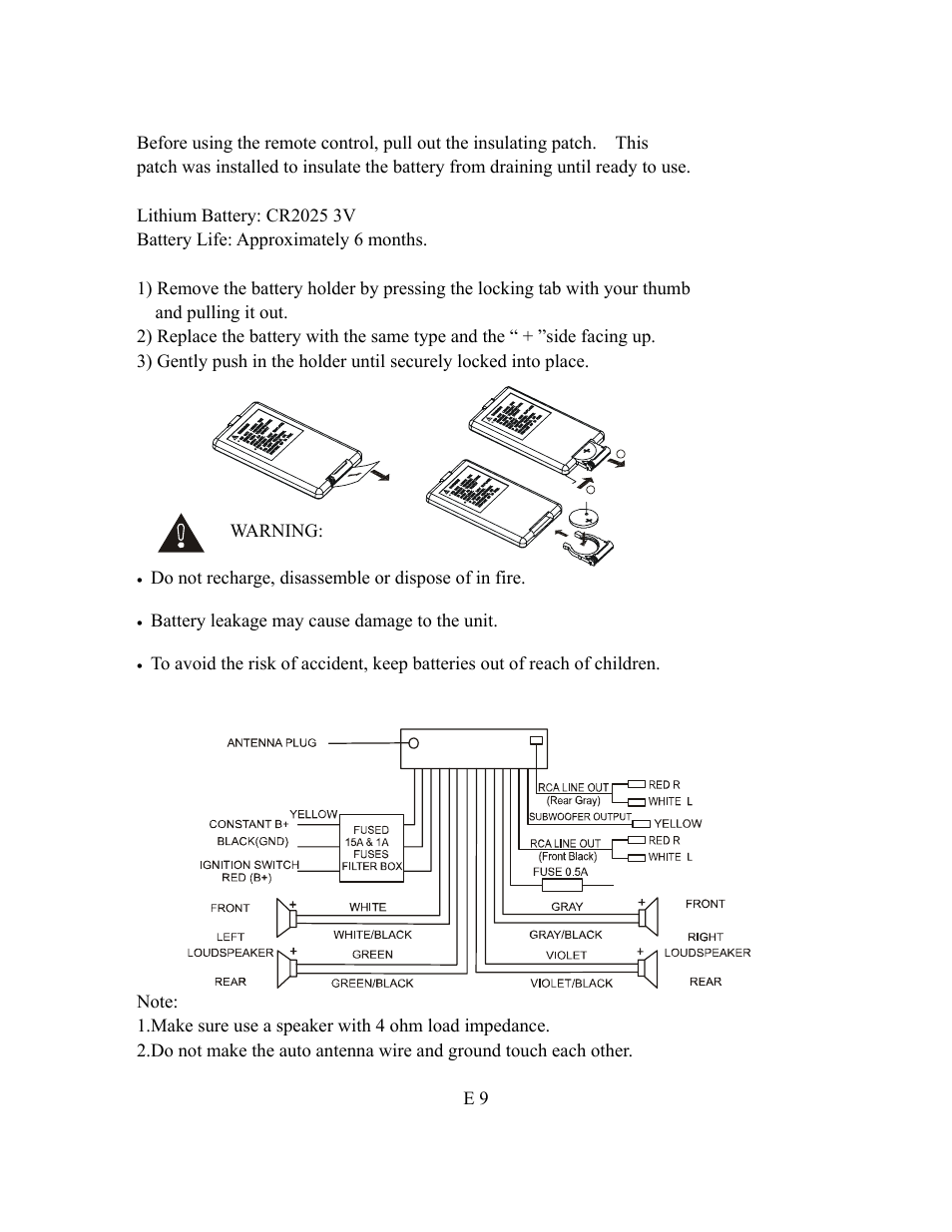 Wiring diagram | Nextar NC990C User Manual | Page 10 / 13
