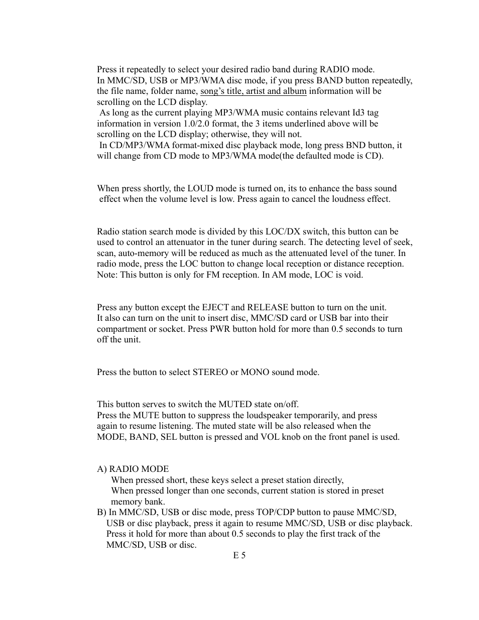 Nextar NC990C User Manual | Page 6 / 13