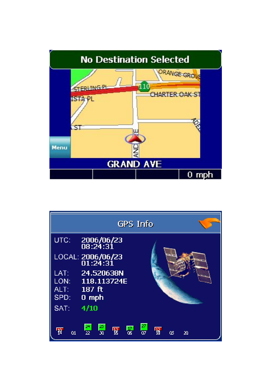 Screen display | Nextar X3-10 User Manual | Page 38 / 40