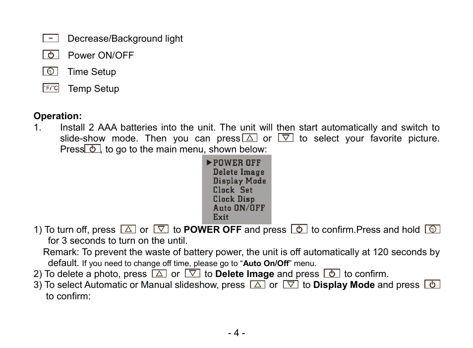 Nextar N1-504 User Manual | Page 6 / 18