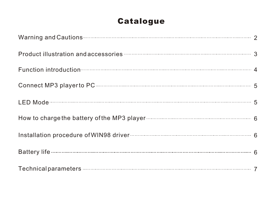 Т³гж 3, Catalogue | Nextar MA968 User Manual | Page 3 / 9