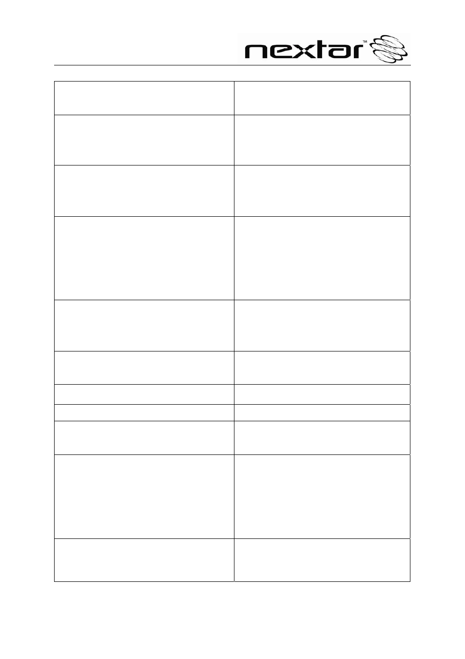 Question answer | Nextar N8-101 User Manual | Page 15 / 17