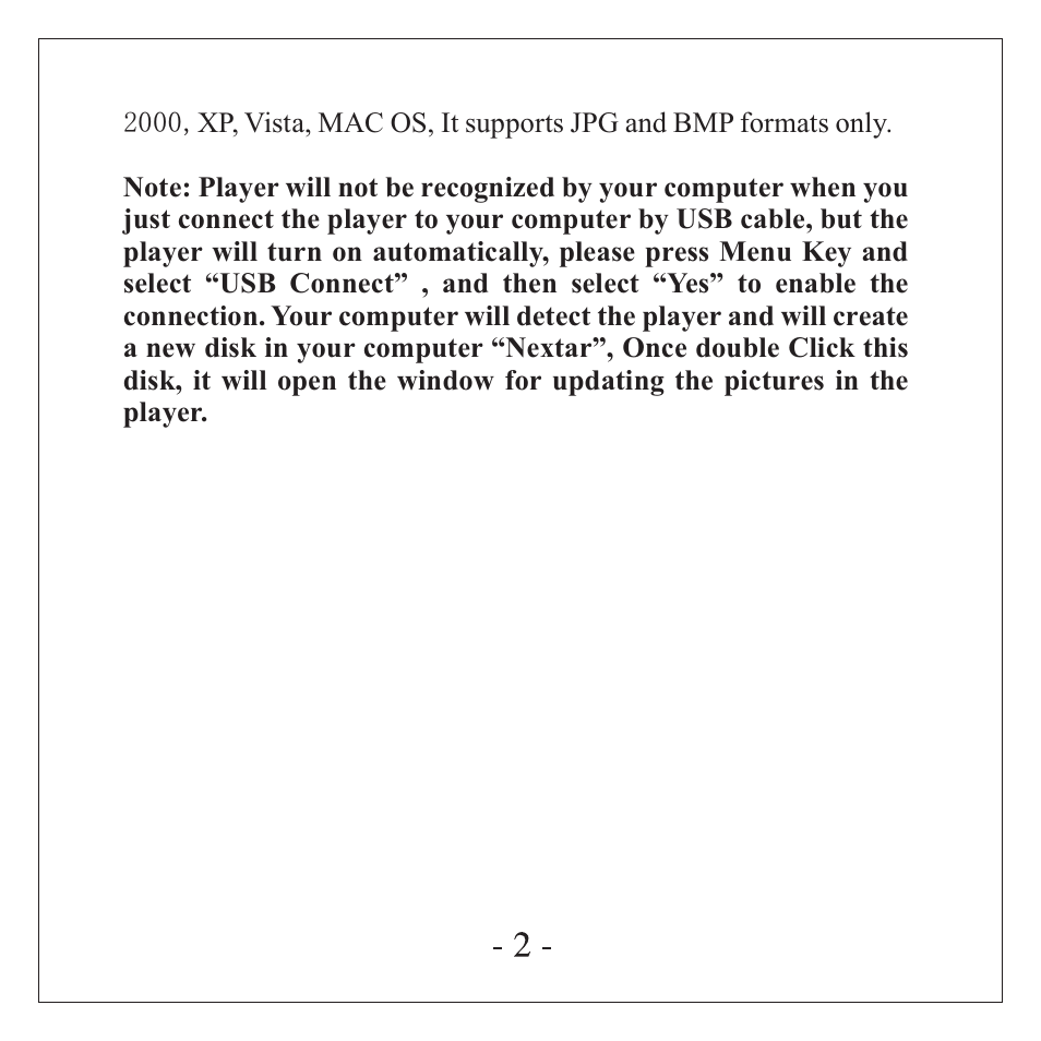 Nextar N1-505 User Manual | Page 3 / 20