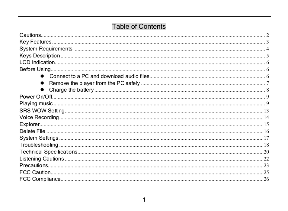 Nextar MA589 User Manual | Page 2 / 30