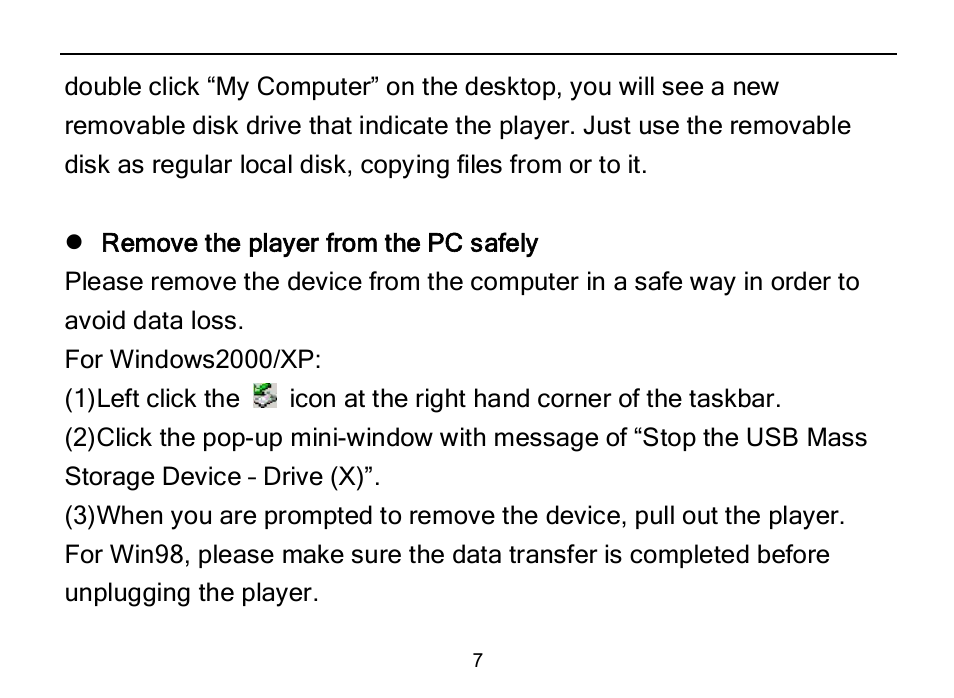 Nextar MA589 User Manual | Page 8 / 30