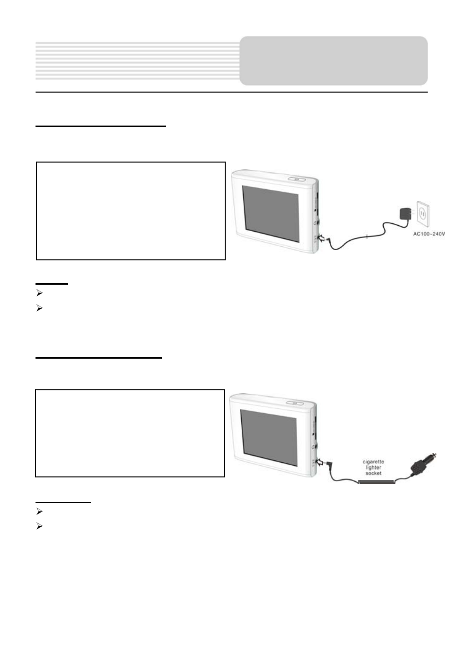 Power supply preparation | Nextar M3-01 User Manual | Page 10 / 23
