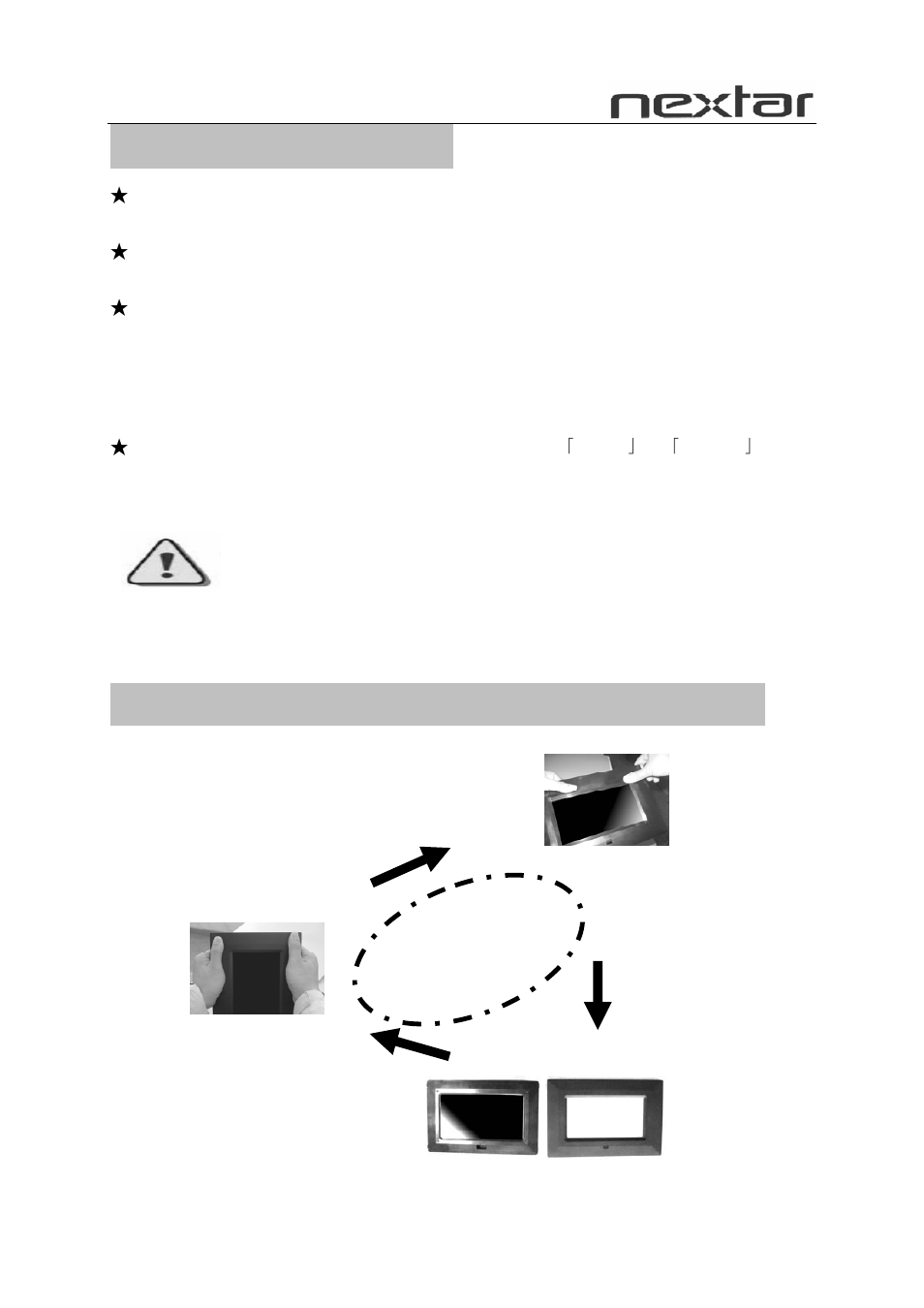 How to clean lcd screen, Warning, Screen saver | Nextar N7-110 User Manual | Page 3 / 8