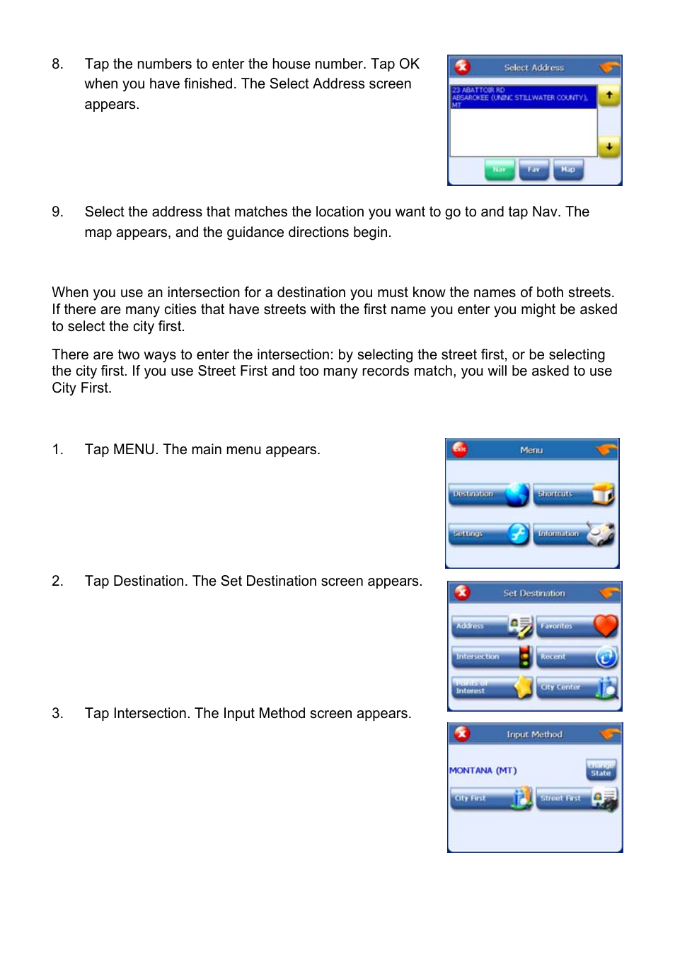 Nextar Global Positioning Satellites User Manual | Page 13 / 40