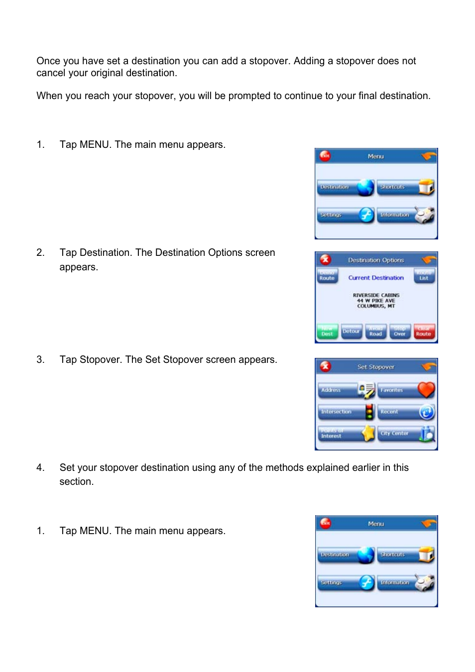 Nextar Global Positioning Satellites User Manual | Page 26 / 40