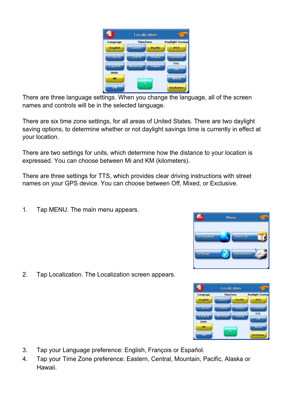Nextar Global Positioning Satellites User Manual | Page 36 / 40
