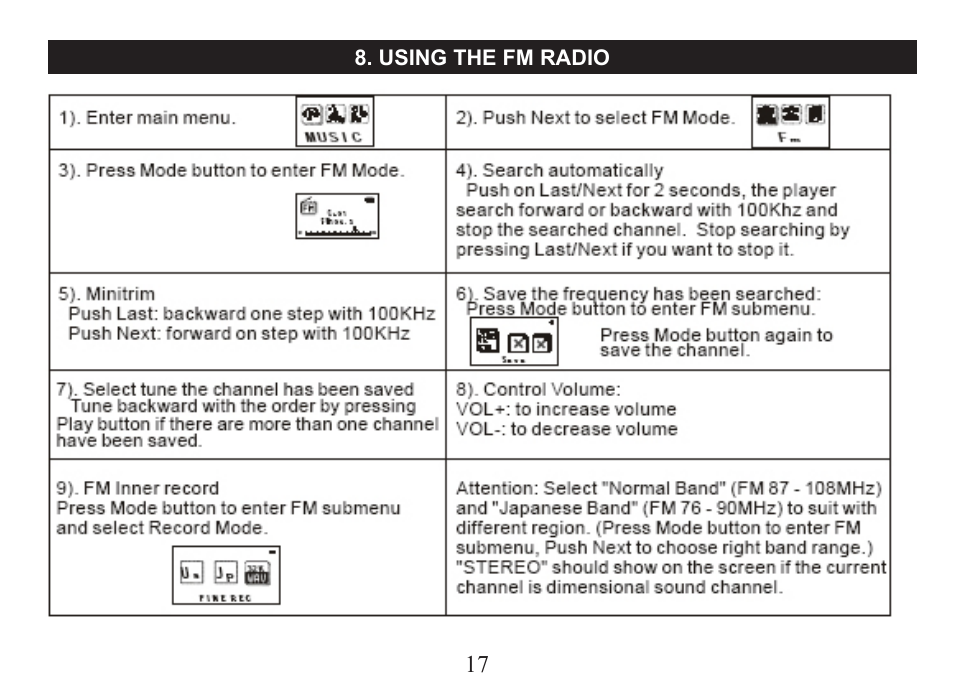 Nextar MA99T User Manual | Page 19 / 37